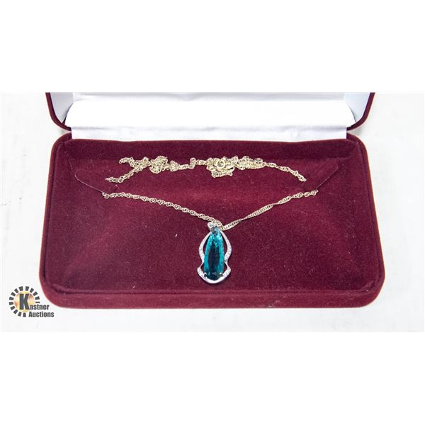 .925 SILVER 24"-ROPE CHAIN WITH .925 SILVER