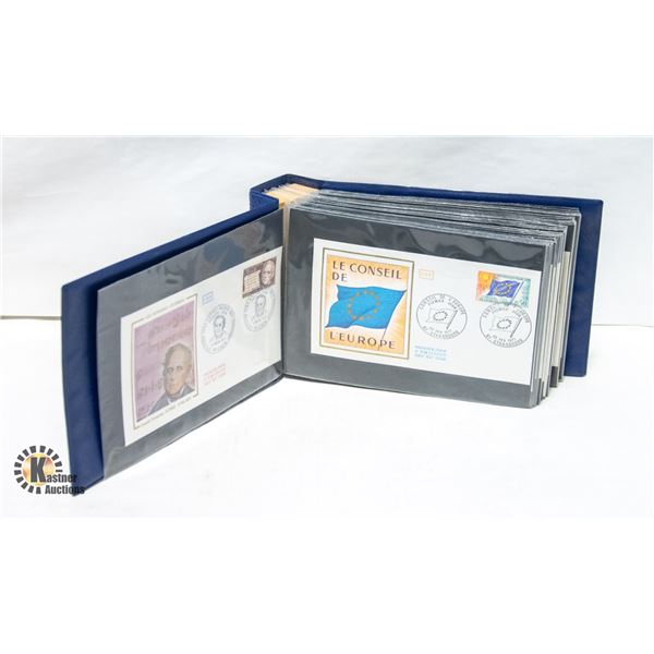 ESTATE - BLUE STORAGE CASE WITH VINTAGE