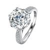 5 CT GRA CERTIFIED BRILLIANT CUT MOISSANITE 925S