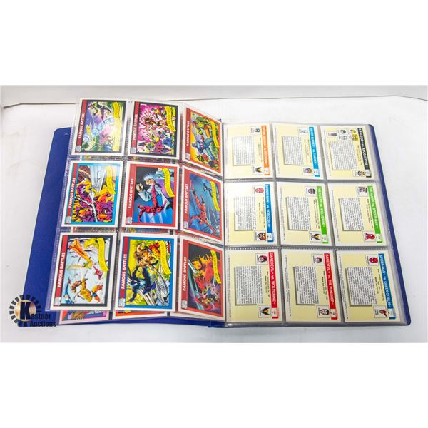 COLLECTIBLE VINTAGE UNSEARCHED BINDER OF MARVEL