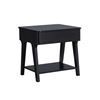 Image 1 : NEW ID USA BLACK FINISHED END TABLE