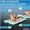 Image 1 : NEW 8' X 5' SOLSTICE INFLATABLE DOCK ISLAND
