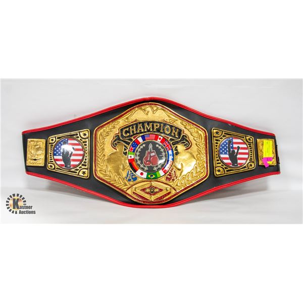 RINGSIDE BOXING CHAMPIONSHIP BELT