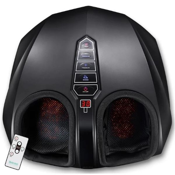 NEW IN BOX BELMINT SHIATSU FOOT MASSAGER W/ HEAT &
