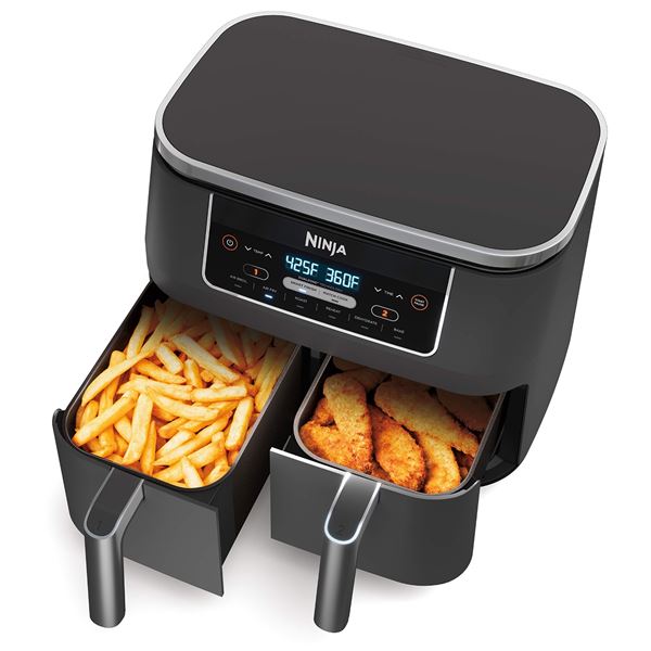 NEW NINJA FOODI 2-BASKET AIR FRYER