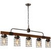 Image 1 : NEW GILUTA LINEAR 5 CHANDELIER