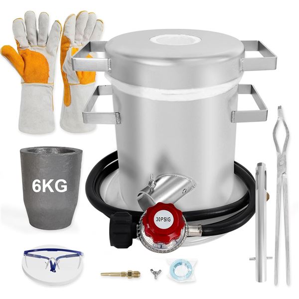 NEW 6KG PROPANE MELTING FURNACE KIT