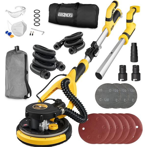NEW GOEHNER'S DRYWALL SANDER WITH VACUUM