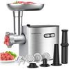 Image 1 : NEW CHEFFANO MEAT GRINDER 2600W MAX STAINLESS