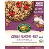 Image 1 : NEW 3 BOXES OF NATURE'S PATH VANILLA ALMOND & FLAX