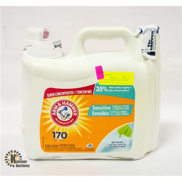 NEW ARM & HAMMER 5.03L FRESH SCENT DETERGENT