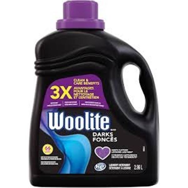 NEW 2.96L WOOLITE DARKS LAUNDRY DETERGENT