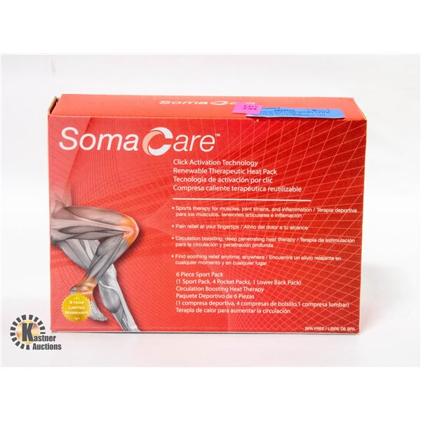 NEW 6PCS SOMA CARE SPORT CLICK ACTIVATION REUSABLE