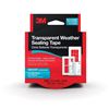 Image 1 : NEW 3M TRANSPARENT WEATHER SEALING TAPE - INDOOR