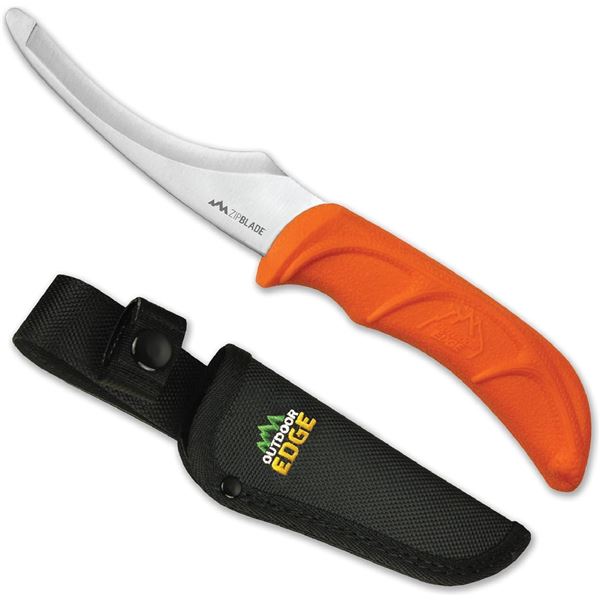 NEW OUTDOOR EDGE ZIP BLADE FULL TANG GUTTING BLADE