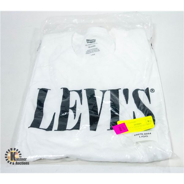 BRAND NEW LEVIS MENS LARGE RELAXED FIT FRONT