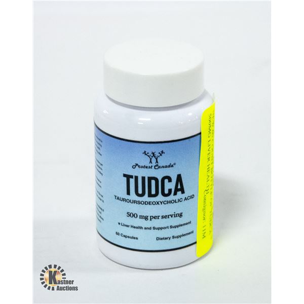 NEW 60 COUNT BOTTLE OF TUDCA 500MG LIVER HEALTH
