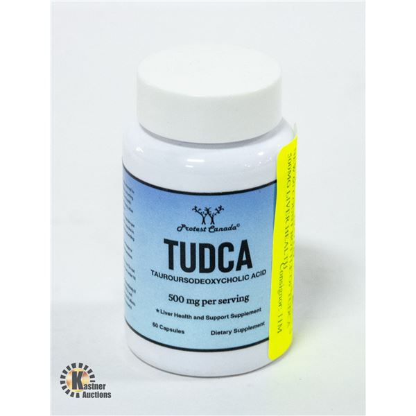 NEW 60 COUNT BOTTLE OF TUDCA 500MG LIVER HEALTH