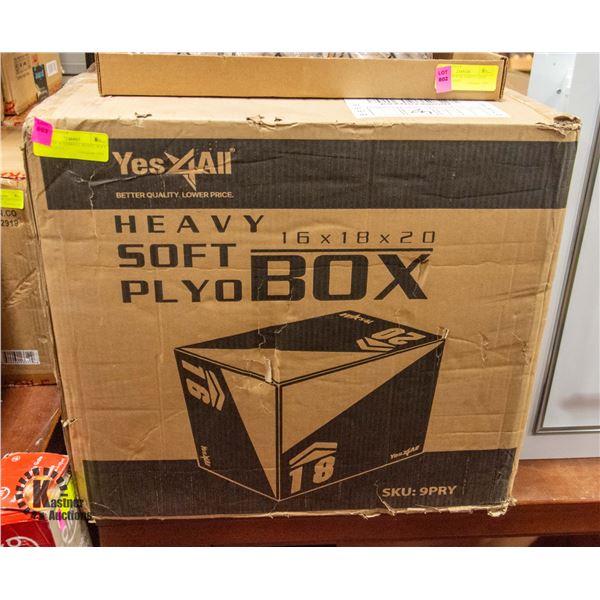 BRAND NEW YES4ALL HEAVY SOFT PLYO BOX 3-1