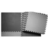 Image 1 : NEW PACK OF 12 GREY & BLACK 2FT X 2FT INTERLOCKING