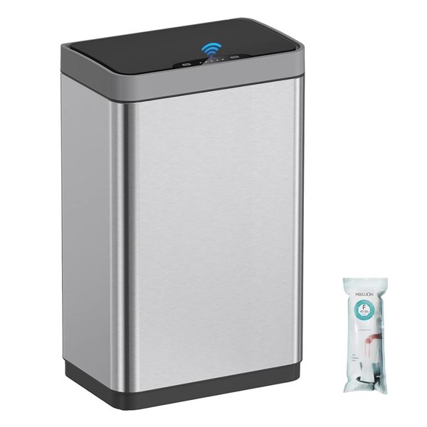 NEW MBILLION MOTION SENSOR RECYCLING BIN MB-8828