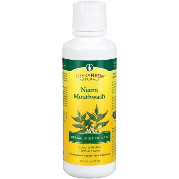 NEW 480ML THERANEEM NATURALS NEEM MOUTHWASH