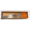 Image 1 : SET OF 5 NEW WOOD HANDLE BBQ SKEWERS