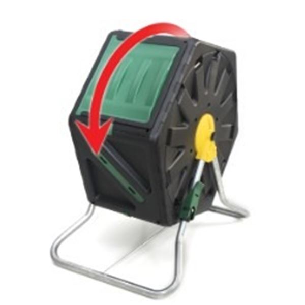 NEW 70L COMPOSTER WITH METAL LEG