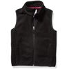 Image 1 : NEW AMAZON ESSENTIALS FLEECE VEST BLACK KIDS SZ L