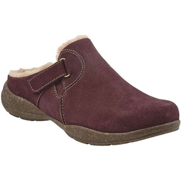 NEW CLARK MULE WOMENS BURGUNDY S 9