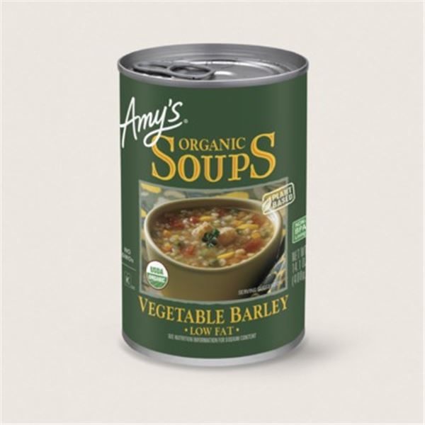 NEW 12 CANS OF AMY'S ORGANIC SOUPS - VEGETABLE