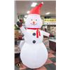 Image 1 : 7 FT APPROX SNOWMAN YARD INFLATABLE-ESTATE