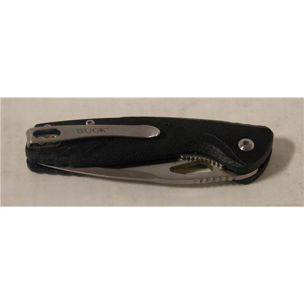 TACTICAL SURVIVAL BUCK USA FOLDING KNIFE