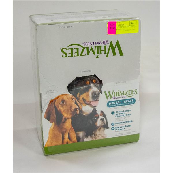 NEW WHIMZEES WELLNESS DENTAL TREATS BRUSHZEES
