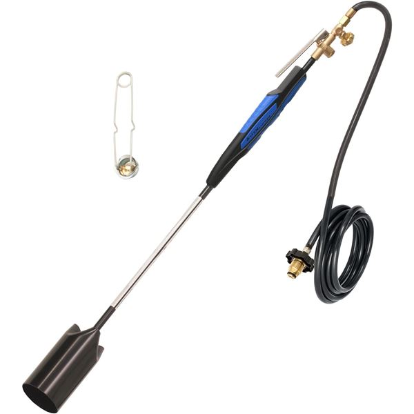 NEW FLAMEKING HEAVY DUTY PROPANE TORCH WEED BURNER