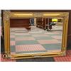 Image 1 : BEVELLED GLASS MIRROR IN CLASSIC GOLD FRAME