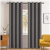 BRAND NEW SET OF 2 MIULEE 52" 84" CURTAINS