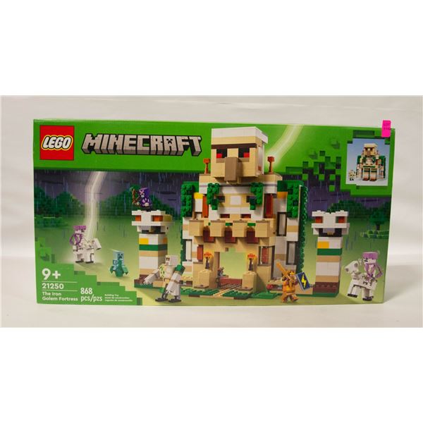 NEW LEGO MINECRAFT THE IRON GOLEM FORTRESS