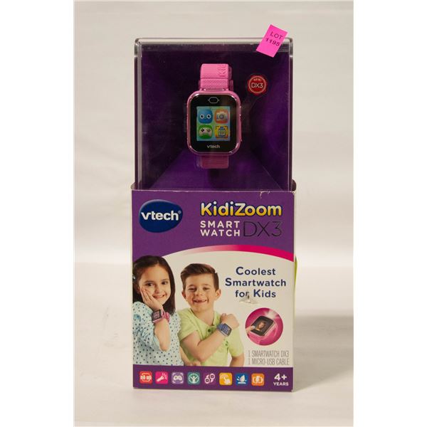 NEW VTECH KIDI ZOOM SMART WATCH DX3, PINK