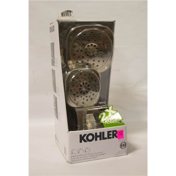 KOHLER ADJUSTE 3 IN 1 MULTIFUNCTION SHOWER