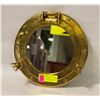 Image 1 : VINTAGE BRASS PORTHOLE NAUTICAL BRASS MIRROR