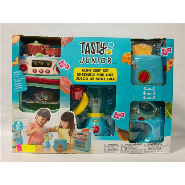 NEW TASTY JUNIOR MINI CHEF SET
