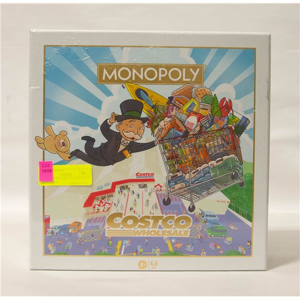 NEW SEALED COSTCO WHOLESALE MONOPOLY