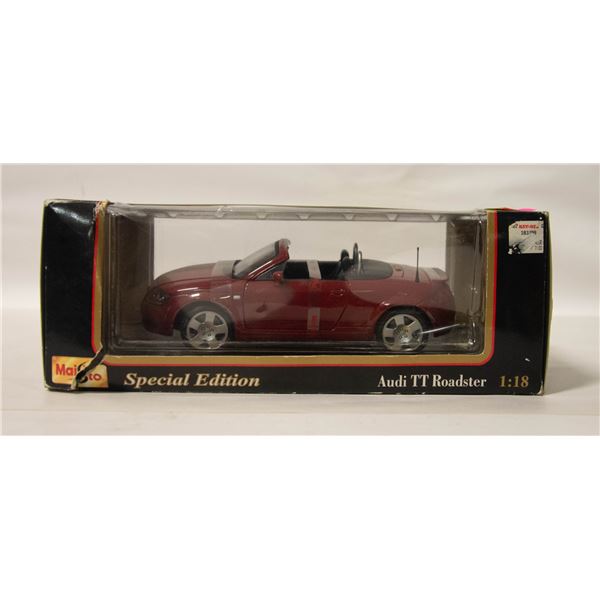 MAISTO AUDI TT ROADSTER SPEACIAL ED, 1:18 SCALE