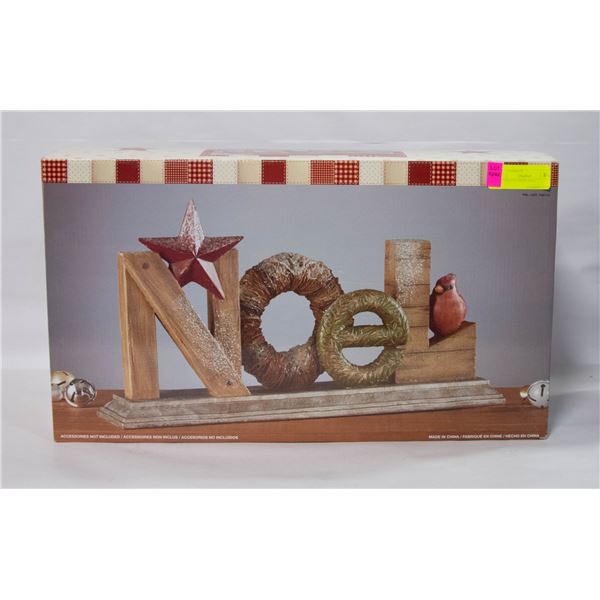 DECORATIVE NOEL SIGN
