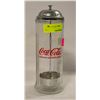 Image 1 : COCA-COLA GLASS STRAW DISPENSER SLIGHT CRACK