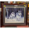 Image 1 : LTD EDITION PRINT #178/500 M. MACDONNELL 3 WOLVES