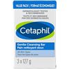 Image 1 : NEW 3 X 127G CETAPHIL GENTLE CLEANSING BAR