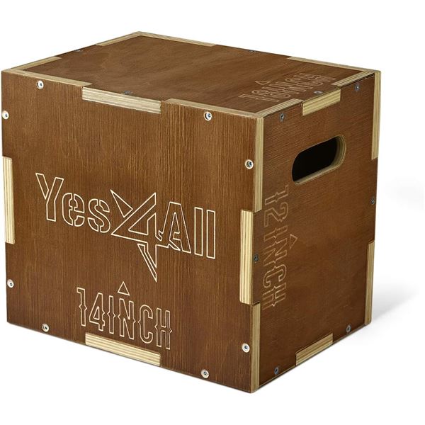 NEW YES4ALL VINTAGE MOSS BROWN WOODEN PYLO BOX