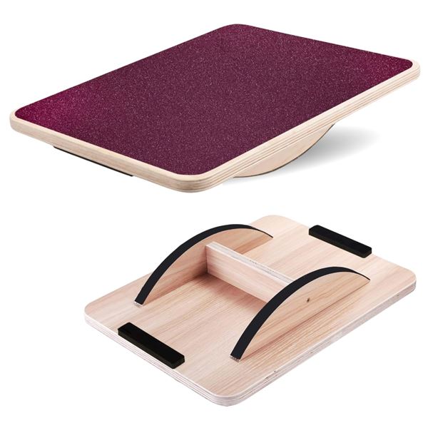 NEW YES4ALL RED ROCKER BALANCE BOARD